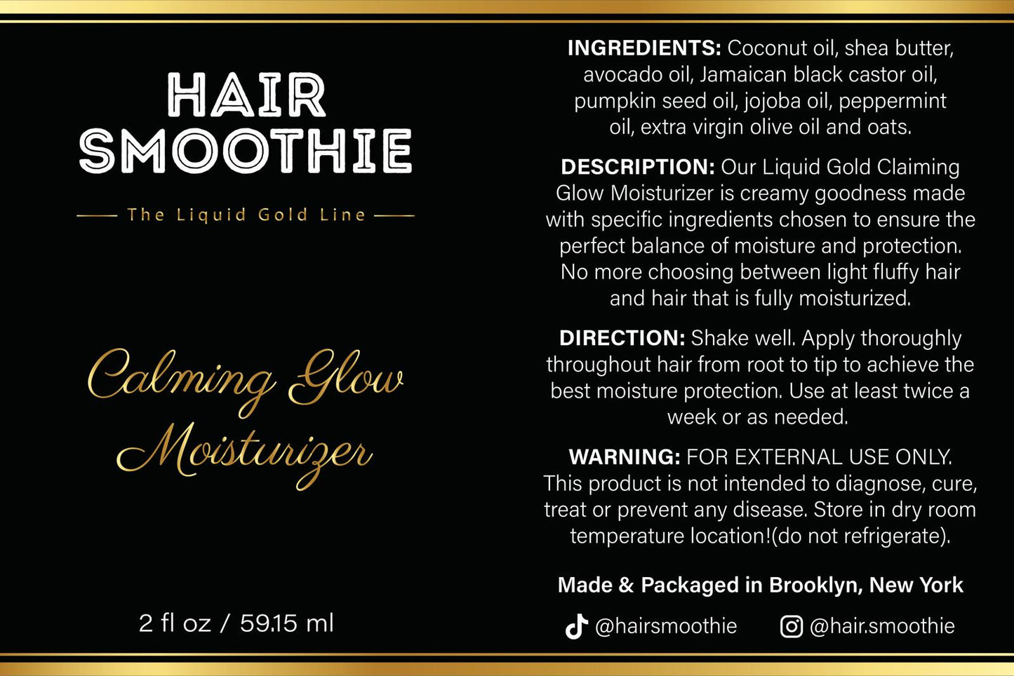 The Liquid Gold Line